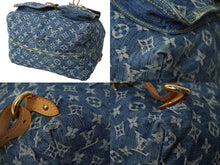 Load image into Gallery viewer, LOUIS VUITTON ルイヴィトン サックアドGM リュック・バックパック M95056 モノグラムデニム ブルー ゴールド金具 美品 中古 62408