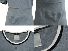Load image into Gallery viewer, CHANEL シャネル ココマーク 半袖 ワンピース ヴィンテージシャネル PH228V06479 95P サイズ 38 グレー レディース 美品 中古 62414