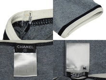 Load image into Gallery viewer, CHANEL シャネル ココマーク 半袖 ワンピース ヴィンテージシャネル PH228V06479 95P サイズ 38 グレー レディース 美品 中古 62414