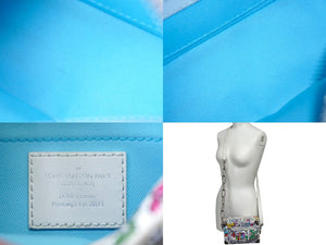 LOUIS VUITTON ルイヴィトン ミニ・ソフトトランク ショルダーバッグ 23SS モノグラム・コミック M82008 ホワイト 美品 中古 62418