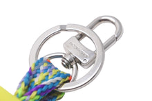 画像をギャラリービューアに読み込む, LOUIS VUITTON ルイヴィトン ポルトクレ LV プレイ キーホルダー キーチャーム MP3450 マルチカラー シルバー金具 美品 中古 62419