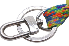 画像をギャラリービューアに読み込む, LOUIS VUITTON ルイヴィトン ポルトクレ LV プレイ キーホルダー キーチャーム MP3450 マルチカラー シルバー金具 美品 中古 62419