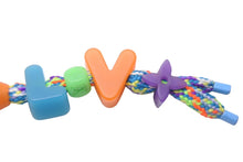 画像をギャラリービューアに読み込む, LOUIS VUITTON ルイヴィトン ポルトクレ LV プレイ キーホルダー キーチャーム MP3450 マルチカラー シルバー金具 美品 中古 62419