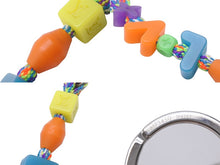 画像をギャラリービューアに読み込む, LOUIS VUITTON ルイヴィトン ポルトクレ LV プレイ キーホルダー キーチャーム MP3450 マルチカラー シルバー金具 美品 中古 62419