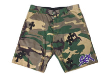 Load image into Gallery viewer, 新品未使用品 CHROME HEARTS クロムハーツ マッティボーイ Sex records カーペンターショーツ カモフラージュ サイズ34 中古 62422