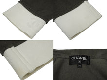 Load image into Gallery viewer, CHANEL シャネル ブルゾン ジップアップ ニット ココマーク ロゴ P55220K07380 サイズ 38 カシミヤ グレー 美品 中古 62427