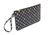 画像をギャラリービューアに読み込む, 極美品 LOUIS VUITTON ルイヴィトン ポーチ バッグインポーチ ネヴァーフル付属品 M44716 GI2159 モノグラム ブラック 中古 62430