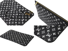 画像をギャラリービューアに読み込む, 極美品 LOUIS VUITTON ルイヴィトン ポーチ バッグインポーチ ネヴァーフル付属品 M44716 GI2159 モノグラム ブラック 中古 62430