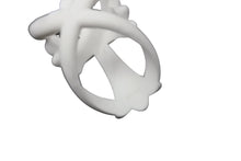 Load image into Gallery viewer, 新品同様品 CHROME HEARTS クロムハーツ INFINITY CH CRS PLSTC ラバーリング 指輪 シリコン ホワイト 中古 62432