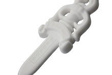 Load image into Gallery viewer, 新品同様 CHROME HEARTS クロムハーツ ラバーラージダガーペンダント シリコンラバーネックレス ホワイト 中古 62433