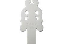 Load image into Gallery viewer, 新品同様 CHROME HEARTS クロムハーツ ラバーラージダガーペンダント シリコンラバーネックレス ホワイト 中古 62433