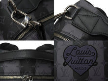 Load image into Gallery viewer, LOUIS VUITTON × NIGO ルイヴィトン ニゴー モジュラー バックパック モノグラム エクリプス ストライプ M45962 ブラック 美品 中古 62438
