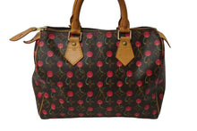 Load image into Gallery viewer, LOUIS VUITTON ルイヴィトン スピーディ25 ハンドバッグ M95009 モノグラムチェリー 村上隆 ゴールド金具 良品 中古 62444