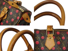 Load image into Gallery viewer, LOUIS VUITTON ルイヴィトン スピーディ25 ハンドバッグ M95009 モノグラムチェリー 村上隆 ゴールド金具 良品 中古 62444