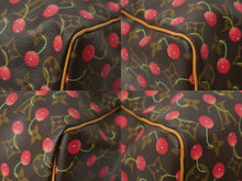 Load image into Gallery viewer, LOUIS VUITTON ルイヴィトン スピーディ25 ハンドバッグ M95009 モノグラムチェリー 村上隆 ゴールド金具 良品 中古 62444