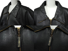 Load image into Gallery viewer, pellepelle ペレペレ レザージャケット ビックシルエット MB2687 レザー ブラック 良品 中古 62447