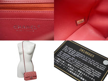 Load image into Gallery viewer, CHANEL シャネル 横長 20cm ショルダーバッグ ミニマトラッセショルダーチェーン ピンク ラムスキン 美品 中古 62445