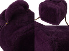 Load image into Gallery viewer, 極美品 CHANEL シャネル ココマーク バニティ 2WAYショルダーバッグ シアリング 22AW AS3357 パープル ゴールド金具 中古 62457