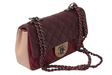 Load image into Gallery viewer, CHANEL シャネル トリコロール チェーンショルダーバッグ マトラッセ ラムスキン 20番台 マルチカラー シルバー 美品 中古 62458