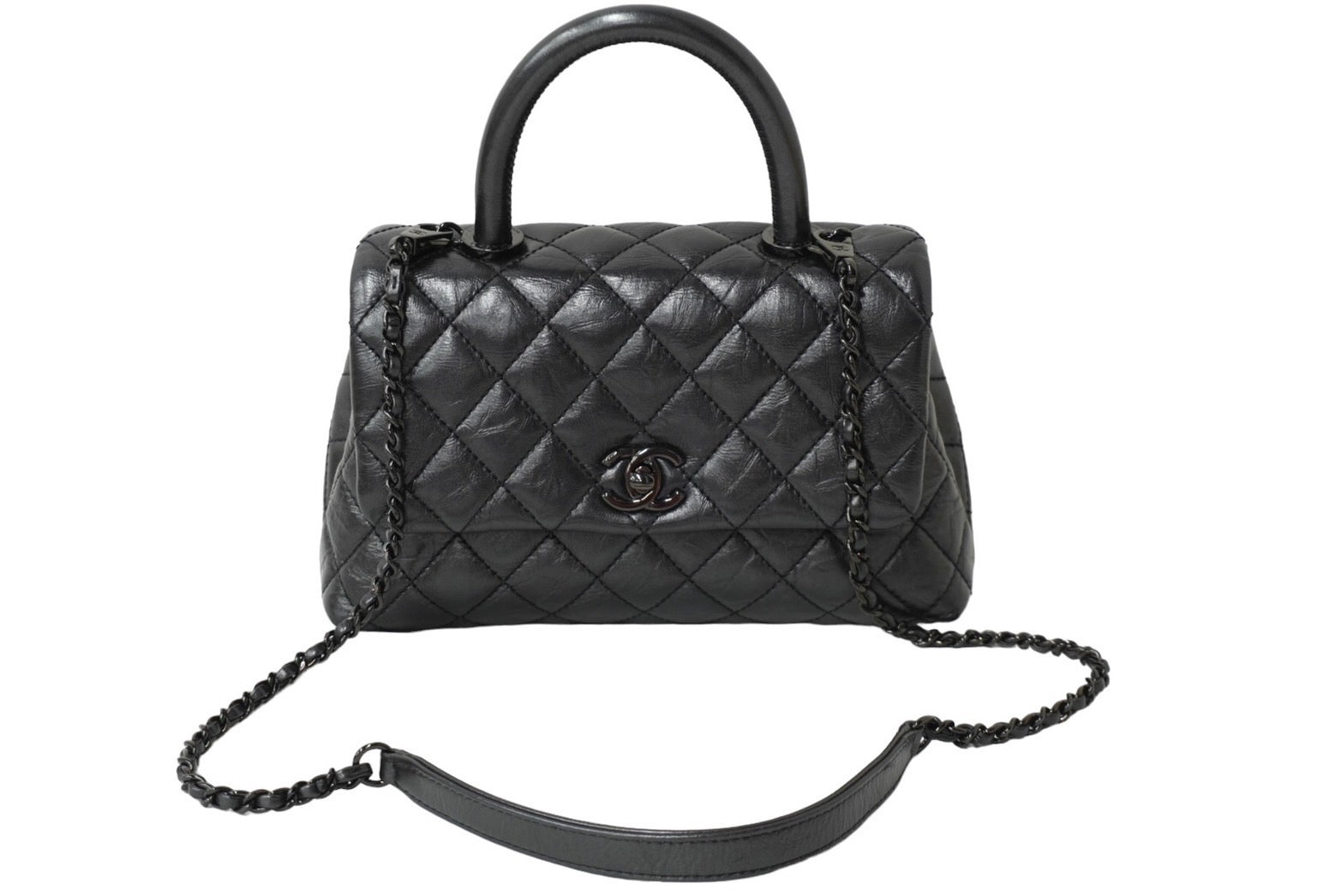 激レア！未使用品☆ビンテージ CHANEL☆ハンドバッグ 極美