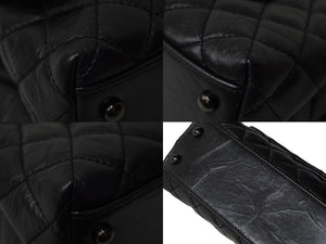 新品同様品 CHANEL シャネル ココハンドルXXS 2WAYハンドバッグ 29番台 AS2215 エイジドカーフ ソーブラック 中古 62459