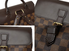 Load image into Gallery viewer, 極美品 LOUIS VUITTON ルイ ヴィトン ダミエ ソーホー リュック デイパック N51132 ブラウン PVC レザー 中古 62461
