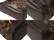 Load image into Gallery viewer, 極美品 LOUIS VUITTON ルイ ヴィトン ダミエ ソーホー リュック デイパック N51132 ブラウン PVC レザー 中古 62461