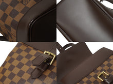 Load image into Gallery viewer, 極美品 LOUIS VUITTON ルイ ヴィトン ダミエ ソーホー リュック デイパック N51132 ブラウン PVC レザー 中古 62461