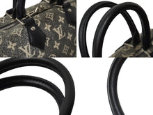 画像をギャラリービューアに読み込む, LOUIS VUITTON ルイヴィトン スピーディバンドリエール25 ハンドバッグ M21464 モノグラムジャカードデニム グレー 美品 中古 62462