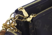 Load image into Gallery viewer, 極美品 LOUIS VUITTON ルイヴィトン ミュルティポシェット・アクセソワール カーキ ショルダーバッグ モノグラム M44813 中古 62463