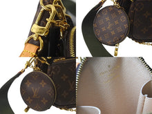 Load image into Gallery viewer, 極美品 LOUIS VUITTON ルイヴィトン ミュルティポシェット・アクセソワール カーキ ショルダーバッグ モノグラム M44813 中古 62463