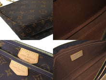 Load image into Gallery viewer, 極美品 LOUIS VUITTON ルイヴィトン ミュルティポシェット・アクセソワール カーキ ショルダーバッグ モノグラム M44813 中古 62463