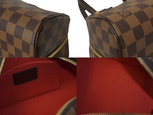 Load image into Gallery viewer, 極美品 LOUIS VUITTON ルイヴィトン リベラミニ ハンドバッグ N41436 ダミエキャンバス ブラウン 廃盤 ゴールド金具 中古 62464