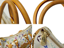 画像をギャラリービューアに読み込む, LOUIS VUITTON ルイヴィトン ハンドバッグ M40125 リタ モノグラムマルチカラー ホワイト ゴールド金具 美品 中古 62470