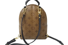 Load image into Gallery viewer, LOUIS VUITTON ルイ ヴィトン モノグラム リバース パームスプリングス ミニ デイパック M44872 マロン ブラック 美品 中古 62473