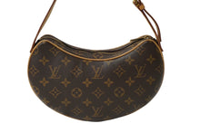画像をギャラリービューアに読み込む, LOUIS VUITTON ルイヴィトン ハンドバッグ M51510PM ポシェット クロワッサン モノグラム ブラウン ゴールド 美品 中古 62475