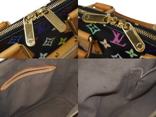 Load image into Gallery viewer, LOUIS VUITTON ルイヴィトン モノグラムマルチ ハンドバッグ アルマ M92646 ブラック マルチ ゴールド金具 美品 中古 62476