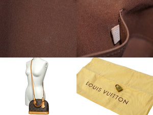 LOUIS VUITTON ルイヴィトン アルマBB ハンドバッグ M53152 モノグラムキャンバス ブラウン ゴールド金具 美品 中古 62483