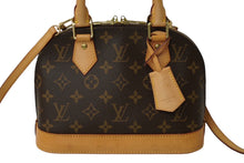 Load image into Gallery viewer, LOUIS VUITTON ルイヴィトン アルマBB ハンドバッグ M53152 モノグラムキャンバス ブラウン ゴールド金具 美品 中古 62483