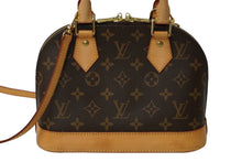 Load image into Gallery viewer, LOUIS VUITTON ルイヴィトン アルマBB ハンドバッグ M53152 モノグラムキャンバス ブラウン ゴールド金具 美品 中古 62483
