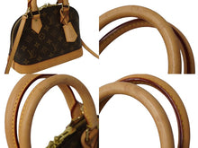 Load image into Gallery viewer, LOUIS VUITTON ルイヴィトン アルマBB ハンドバッグ M53152 モノグラムキャンバス ブラウン ゴールド金具 美品 中古 62483