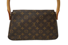 画像をギャラリービューアに読み込む, 極美品 LOUIS VUITTON ルイヴィトン モノグラム ミニルーピング ワンショルダーバッグ M51147 ブラウン 中古 62484