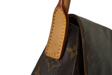画像をギャラリービューアに読み込む, 極美品 LOUIS VUITTON ルイヴィトン モノグラム ミニルーピング ワンショルダーバッグ M51147 ブラウン 中古 62484