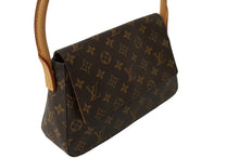 画像をギャラリービューアに読み込む, 極美品 LOUIS VUITTON ルイヴィトン モノグラム ミニルーピング ワンショルダーバッグ M51147 ブラウン 中古 62484
