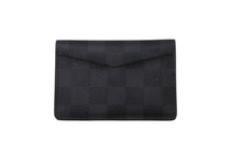 Load image into Gallery viewer, 極美品 LOUIS VUITTON ルイヴィトン オーガナイザードゥポッシュ カードケース N63143 ダミエグラフィットキャンバス ブラック 中古 62489