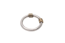 Load image into Gallery viewer, TIFFANY&amp;Co. ティファニー バンドウィズ2ワイヤー コイル リング 指輪 K18 シルバー925 3.6g サイズ6.5号 美品 中古 62490