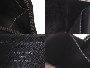 LOUIS VUITTON ルイ ヴィトン モノグラムエクリプス ポルトモネジュール コインケース PVC ブラック M63536 良品 中古 62495
