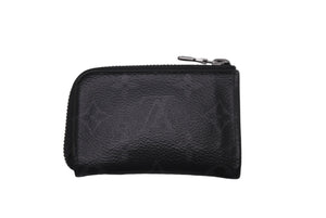 LOUIS VUITTON ルイ ヴィトン モノグラムエクリプス ポルトモネジュール コインケース PVC ブラック M63536 良品 中古 62495
