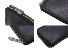 Load image into Gallery viewer, LOUIS VUITTON ルイ ヴィトン モノグラムエクリプス ポルトモネジュール コインケース PVC ブラック M63536 良品 中古 62495