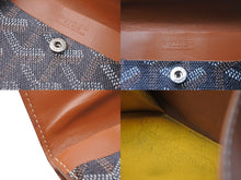 画像をギャラリービューアに読み込む, GOYARD ゴヤール マリニー コインケース ヘリンボーン 二つ折り MARIGNPMLTY01CL03P ブラック ブラウン 美品 中古 62505